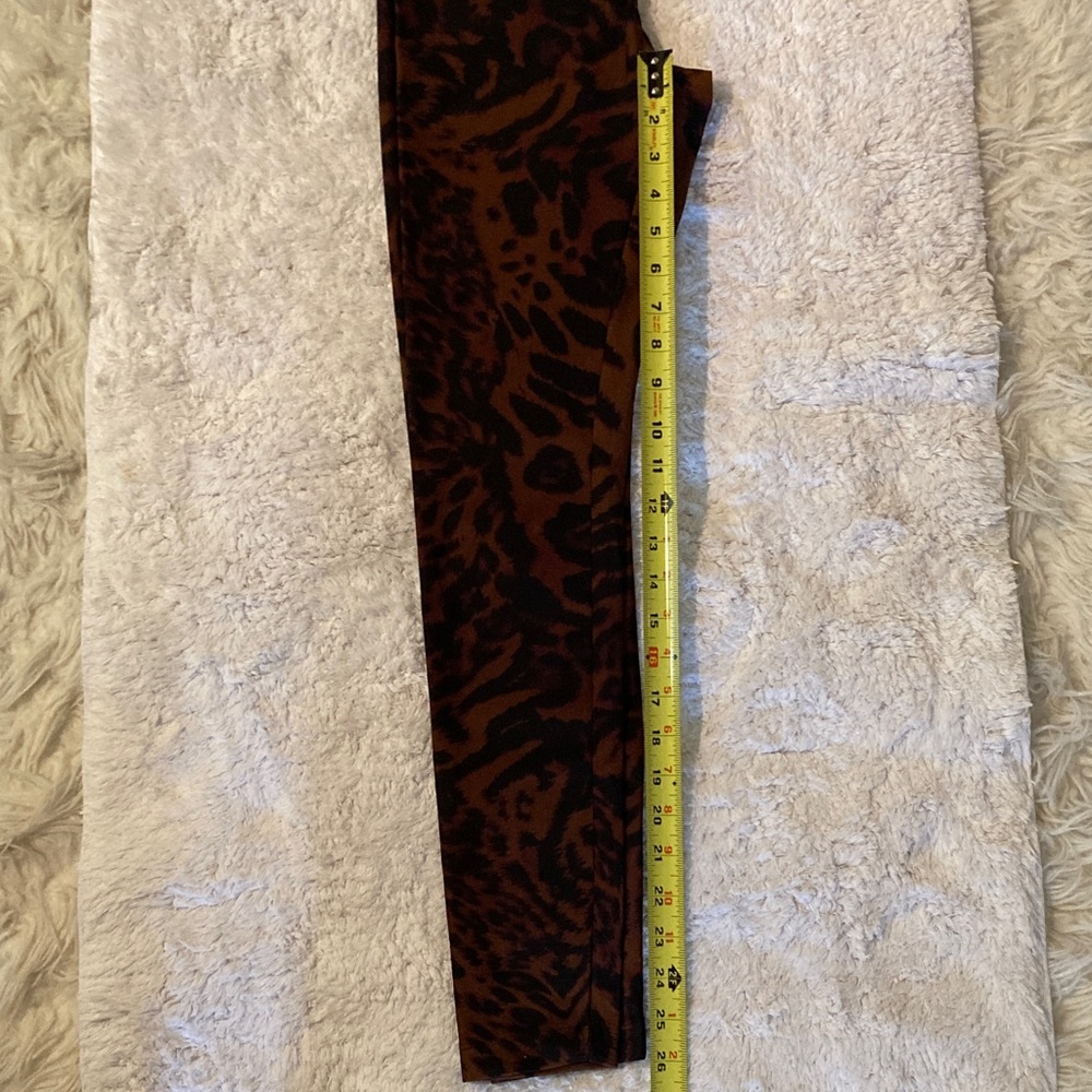 Koral Brown and Black Animal Print Leggings - Picture 7 of 7